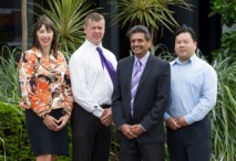 Harts' Leadership Team: Lisa, Alistair, John, and Ron (Missing: Erina)